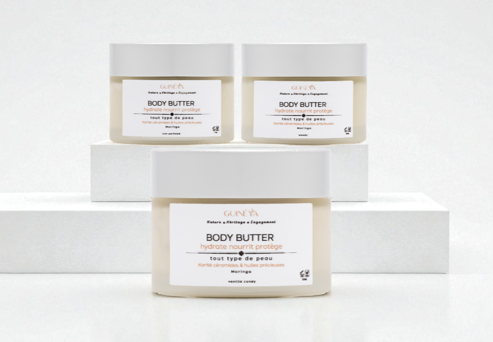Trio Body butter : Vanilla candy - Roswood - Sans parfum